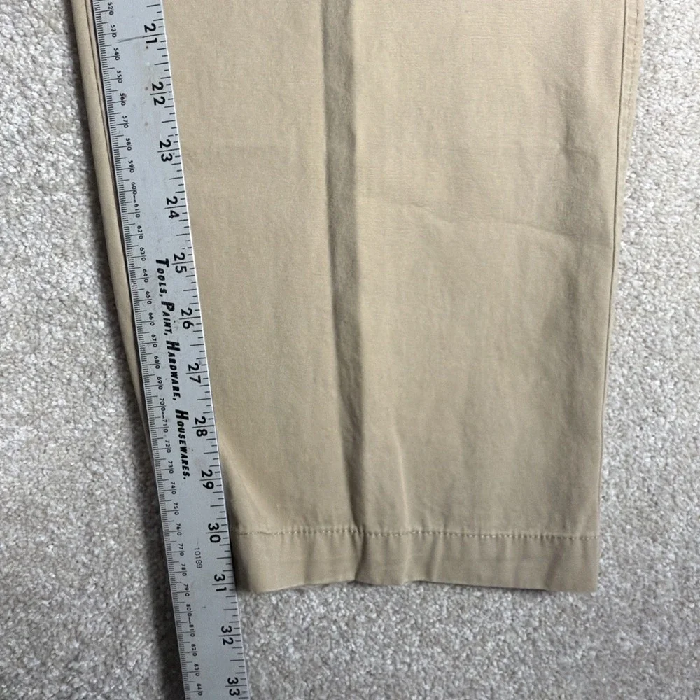Columbia Mens Straight‎ Leg Cargo Khaki Outdoor Pants Large (FITS 36 X 31) READ